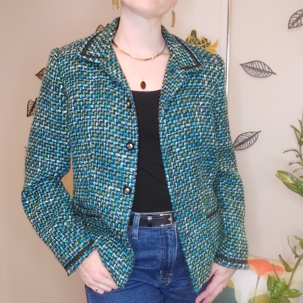 Vintage tweed Jennifer Moore jacket